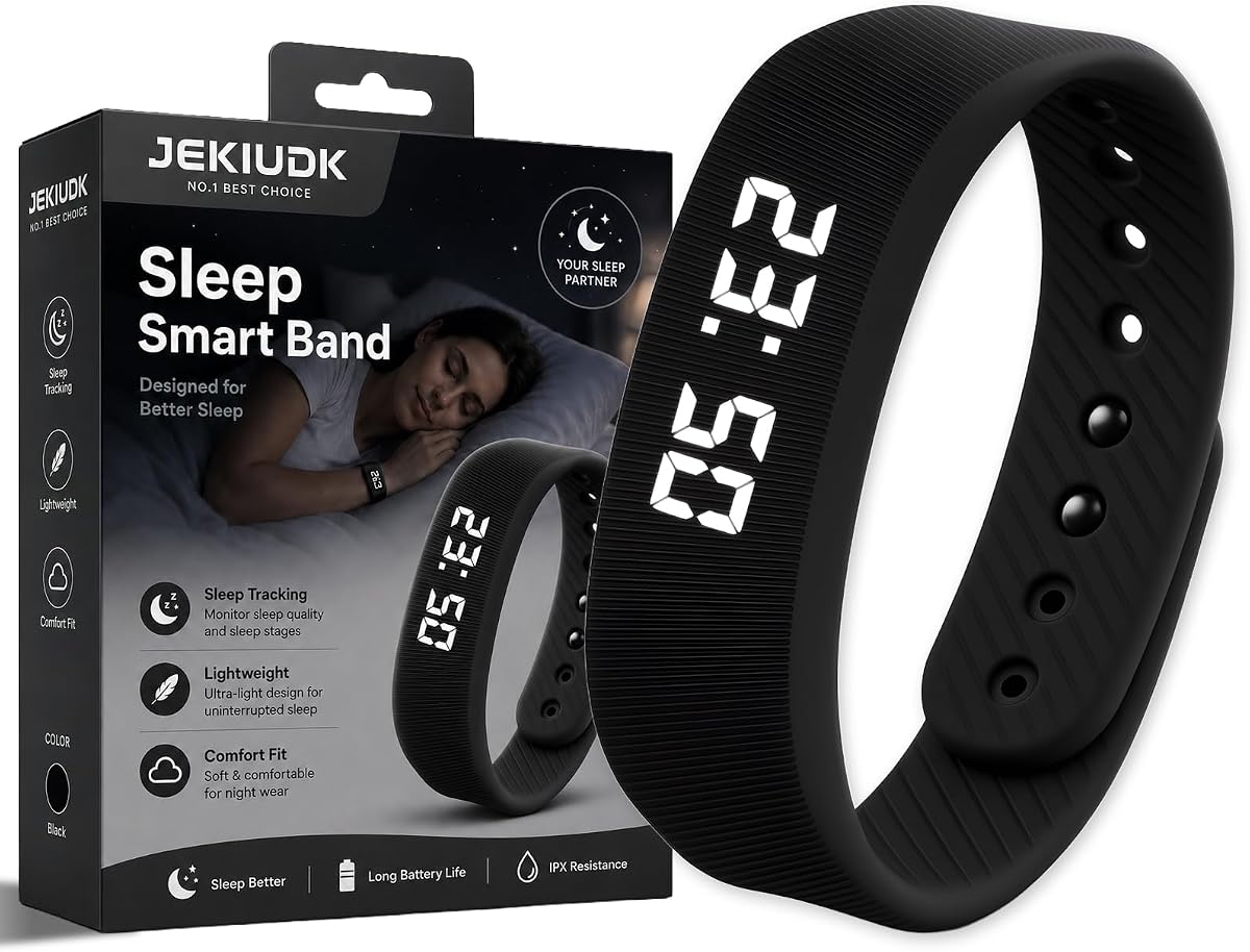 Reloj de pulsera con alarma vibratoria, pulseras de reloj inteligente para hombres, personas que duermen pesadamente, muñeca en forma, rastreador para mujer, vibración silenciosa, distancia pequeña, adolescentes, alerta de banda Despertador de choque