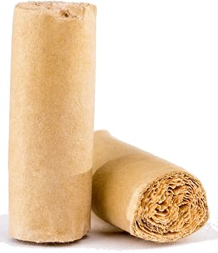 King Palm Corn Husk Filters, Hand Rolled, All Natural, and Highly Effective 9mm - 25 Count
