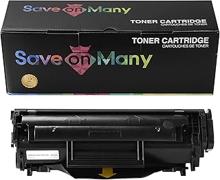 SaveOnMany Compatible Toner Cartridge Q2612A 12A for Printer Laserjet 1010/1012/1018/1020/1022/3015/3020/3030/3050/3052/3055/M1319f MFP