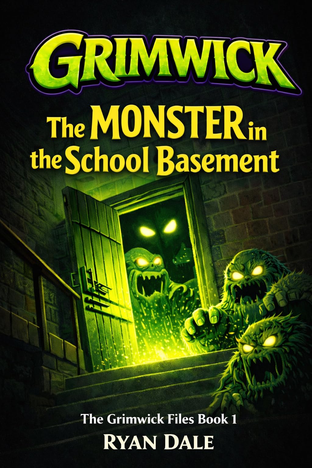 The Monster in The School Basement (The Grimwick Files Book 1)