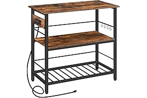 HOOBRO Kitchen Utility Table: Stylize and Organize Your Culinary Haven