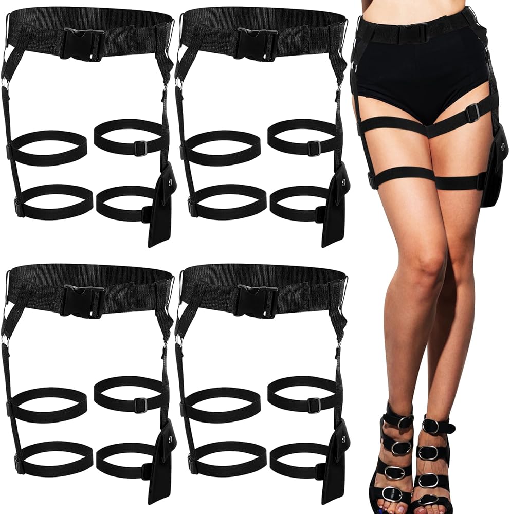 garter belt halloween costume Amazon.com: Chuarry 4 Pcs Thigh Holster for Women Adjustable Holster Belt  Outfit Women's Multi Strap Garter Halloween Cosplay Police Costume for  Women : Clothing, Shoes & Jewelry