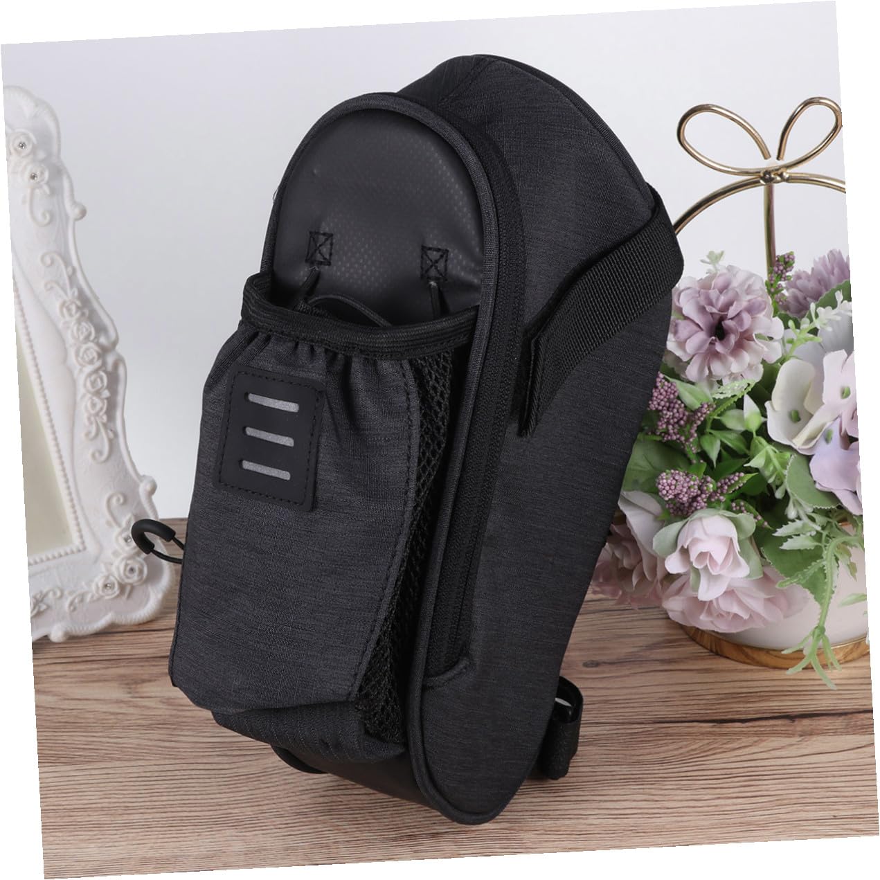 Toddmomy Bolsa de de Bicicleta Exterior alforjas para portaequipajes Trasero de Bicicletas Largo cesto Bolsa de Bicicleta Multifuncional Bolsa portabicicletas Black