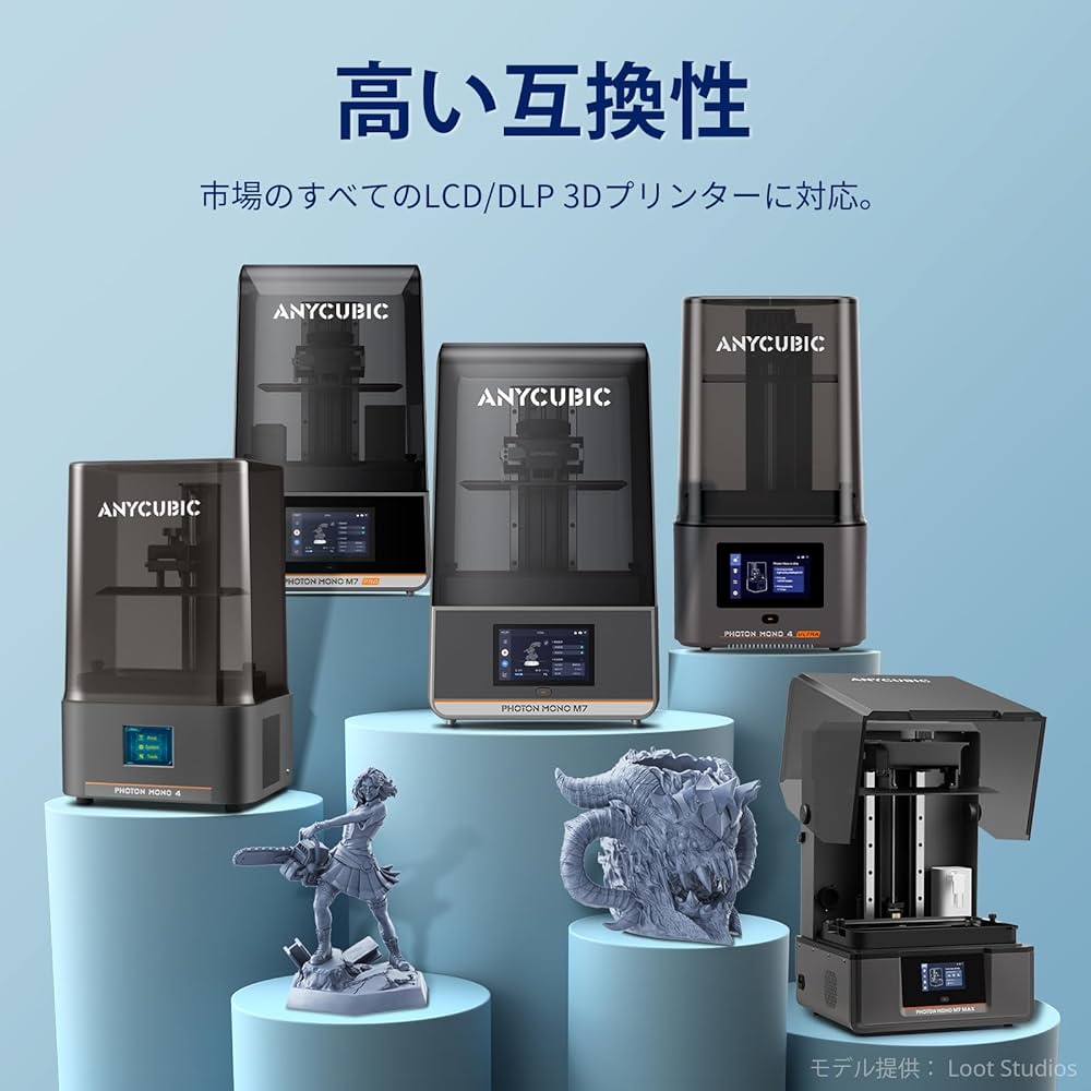 Anycubic バイオ レジン 新品未開封 8kg gray 8本 bio-resin-hd-gray.jpg?v=