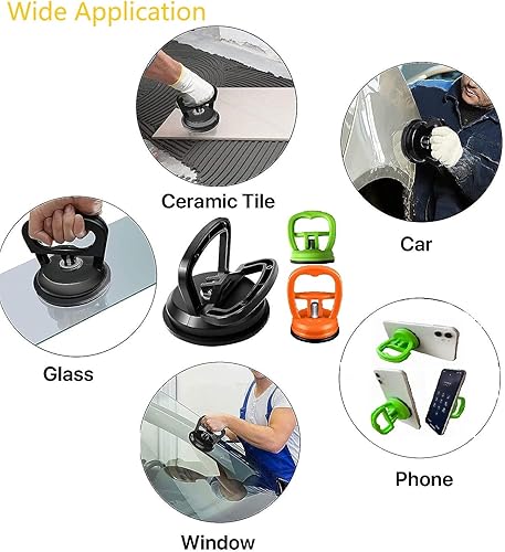 Miniatura 4 de Chilamics - Extractor de abolladuras, potente extractor de abolladuras de automóvil, kit de eliminación de abolladuras para reparación de