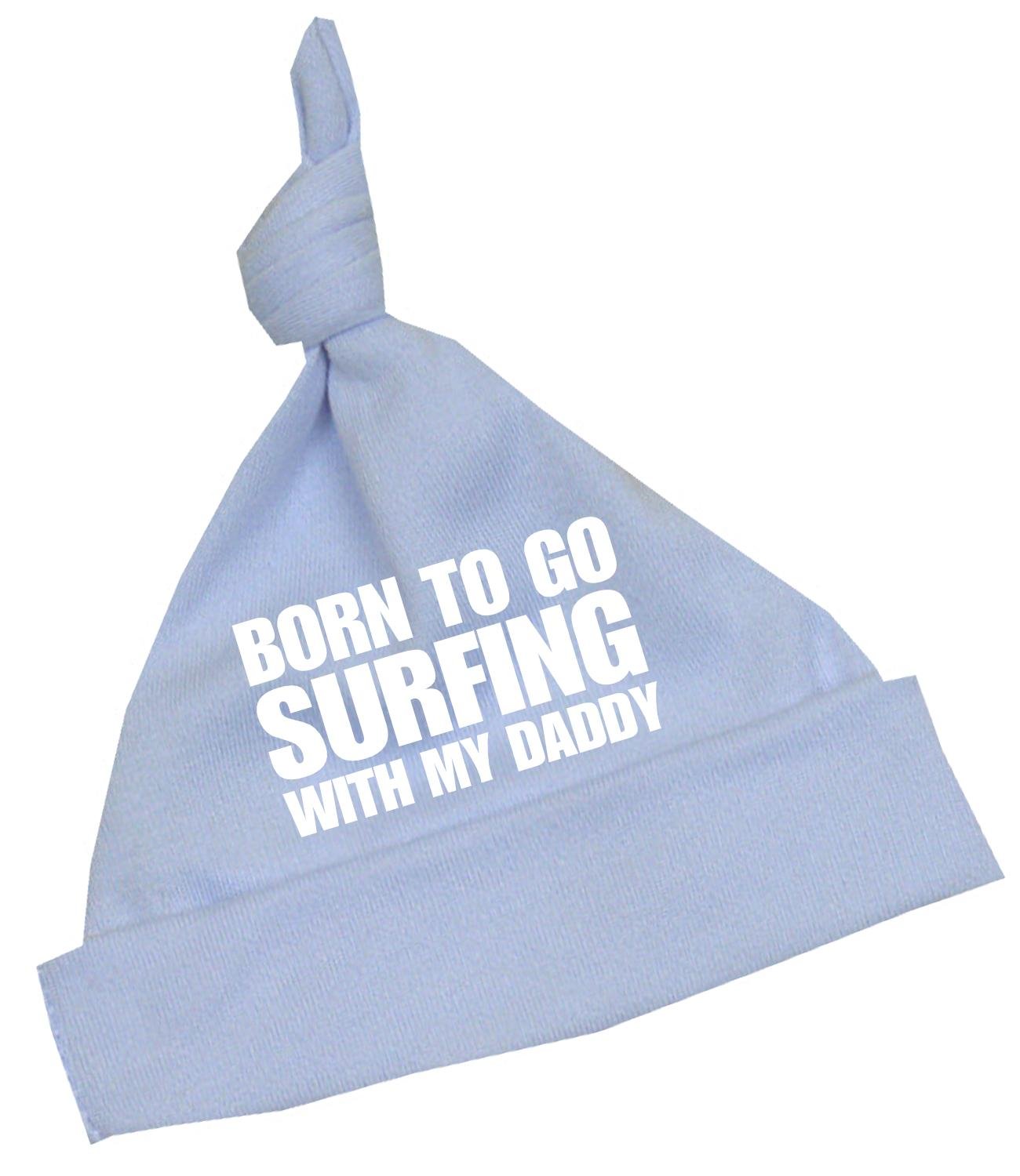 Babyprem Sky Blue Born To Go Surfing With Daddy Baby Clothes Hat Nb-12 Mth Sky 0-6