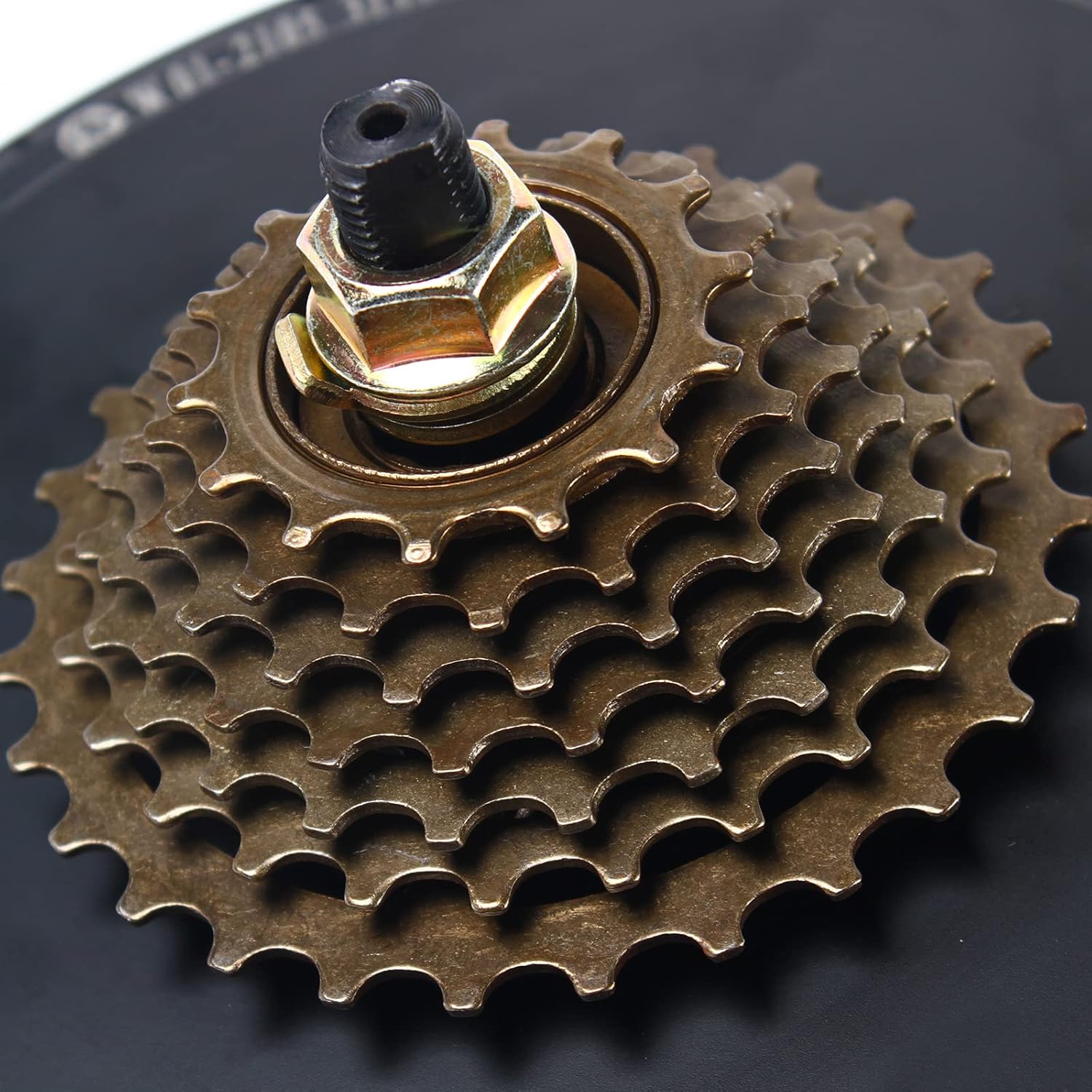 48V 1500W Threaded Brushless Gearless Rear Hub Motor Electric E-Bike Hub Wheel Motor Support 6-Hole Type Disc Brake for Ebike Electric Bicycle