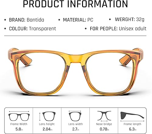 Miniatura 10 de Gafas de seguridad antivaho con protección ocular, gafas de bloqueo de luz azul para mujeres y hombres