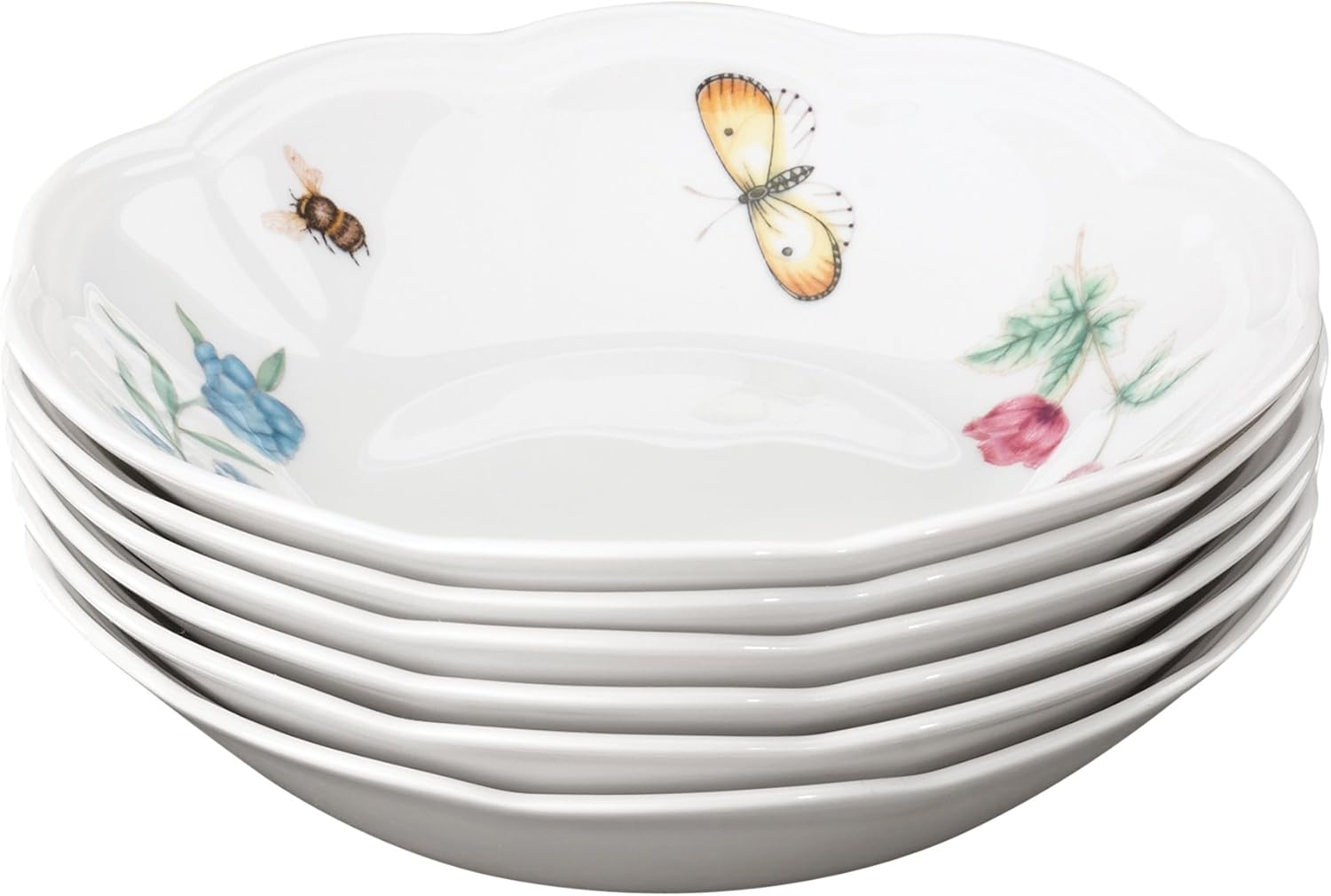 Lenox Butterfly Meadow Fruit Bowls Home & Kitchen