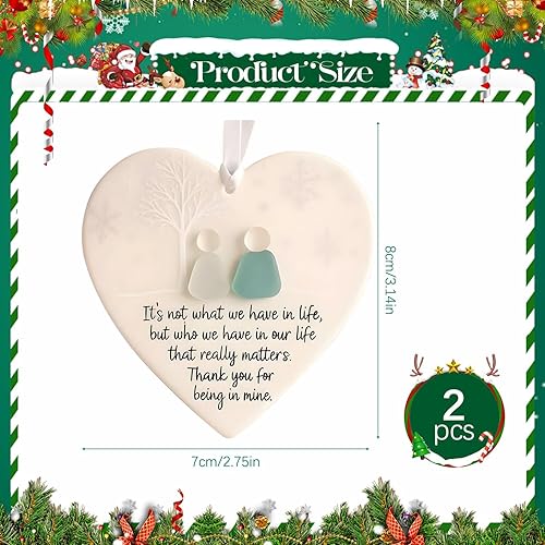 Miniatura 7 de Decoración de la amistad de cristal de mar en forma de corazón, recuerdos en forma de corazón de amistad eterna, arte de cristal de mar, adornos de