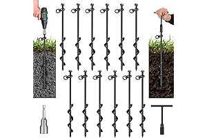 Earth Anchor Penetrator with T-Handle Wrench