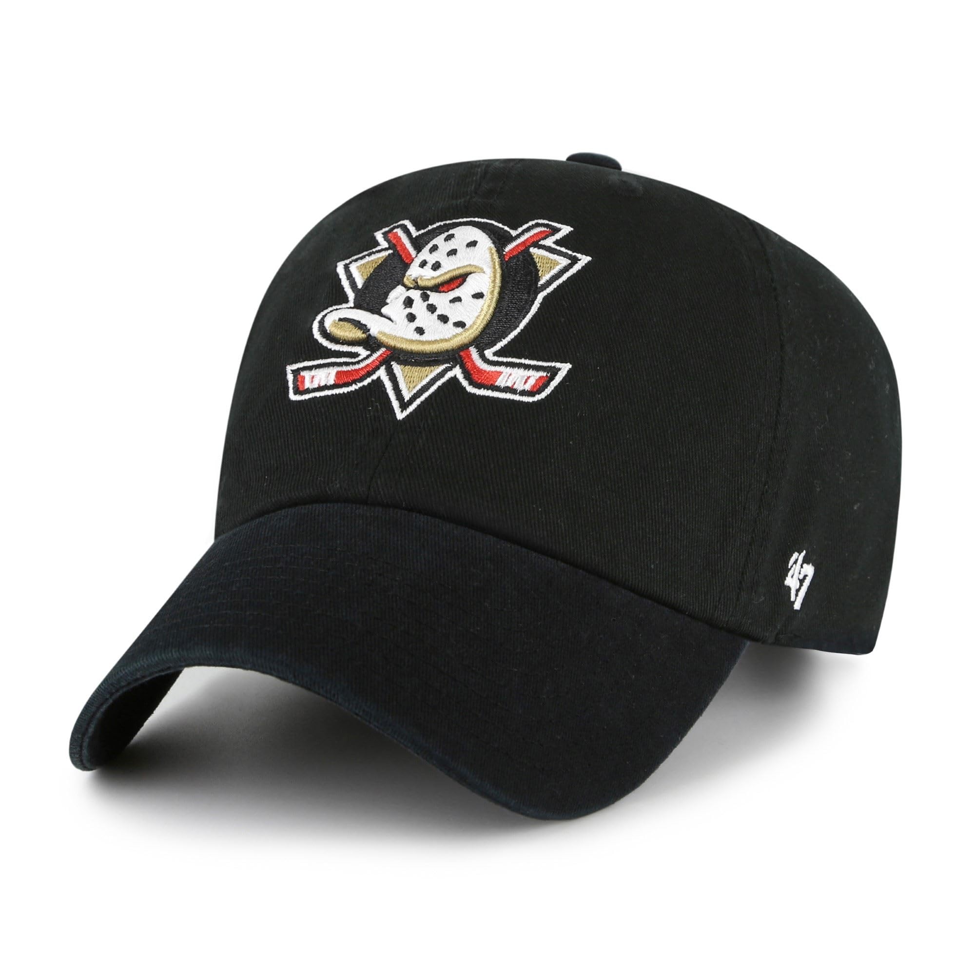 47 Brand Adjustable Cap - Clean UP Anaheim Ducks Black โ image 1