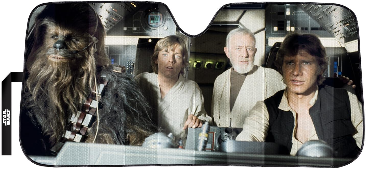 Plasticolor 003700R01 Star Wars Accordion Sunshade