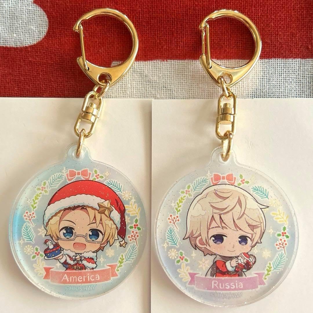 ヘタリア WS ani-art bigアクリルキーホルダー 原作絵 アメリカ 2026