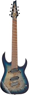Ibanez RGMS7 Cosmic Blue Starburst