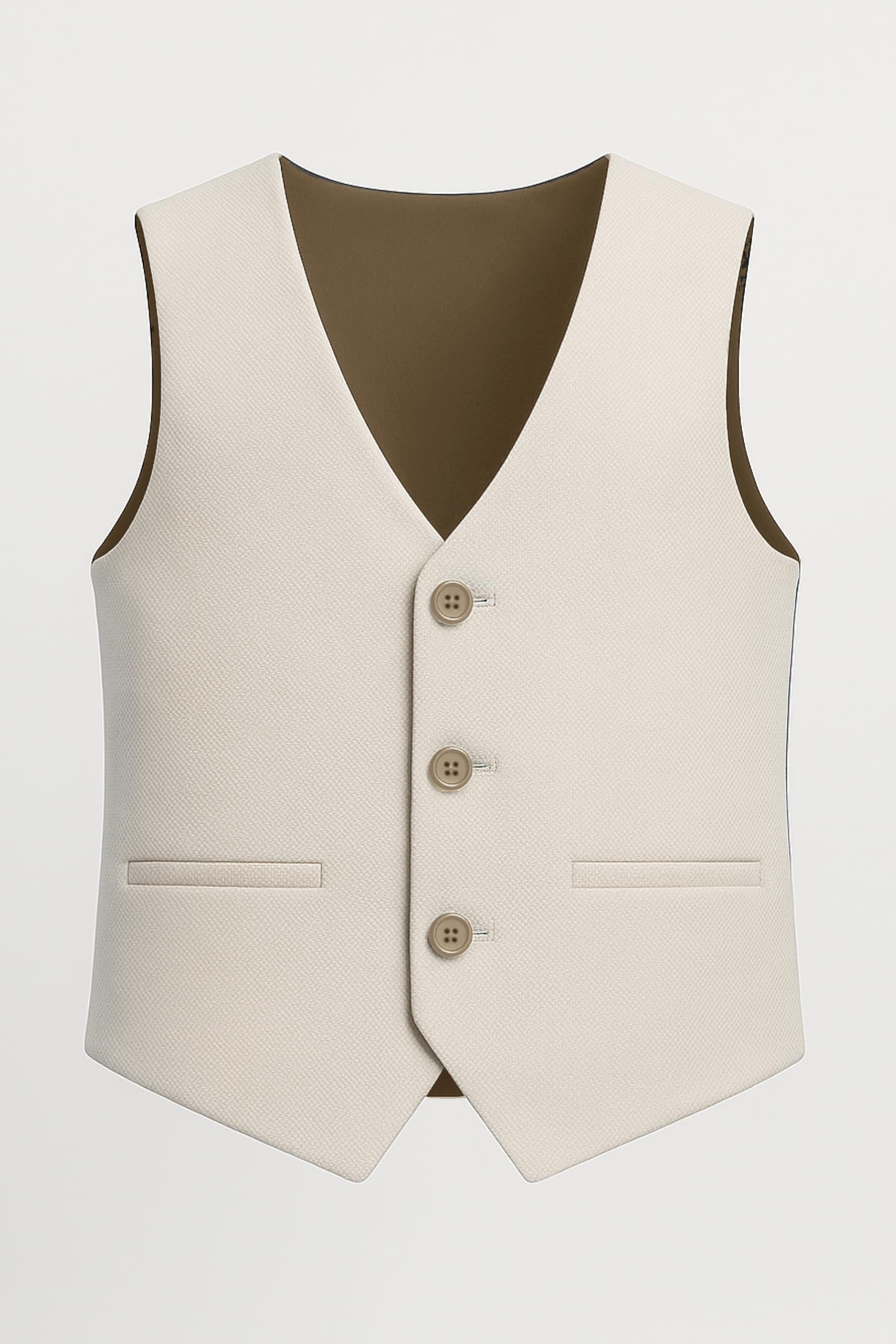 Completo da Uomo 7 Pezzi con Motivo a Fantasia – Abito da Cerimonia Slim Fit per Occasioni Speciali