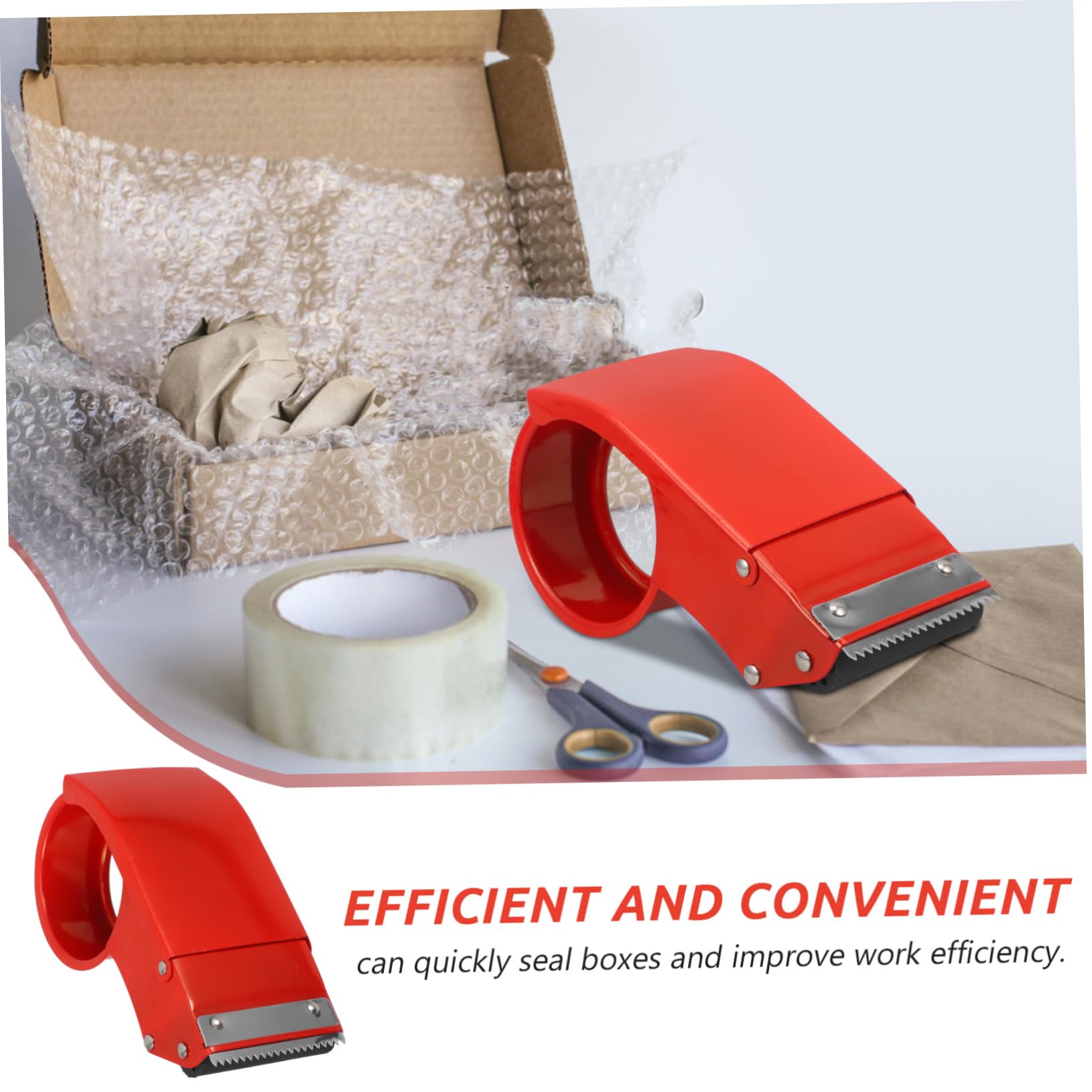 NUOBESTY 4stücke Klebebandspender Metall Tragbarer Tischabroller Für Zuhause Und Büro Robuster Kleiner Tape Dispenser Für Effizientes Organisieren Von Klebeband Accessoire Für