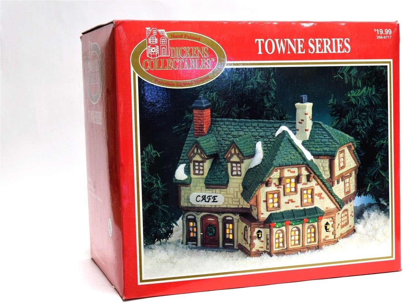 Green Porcelain Figurine Cafe Tabletop Classic Scrooge Holiday All Seasons All Tabletop Figurine Sculpture