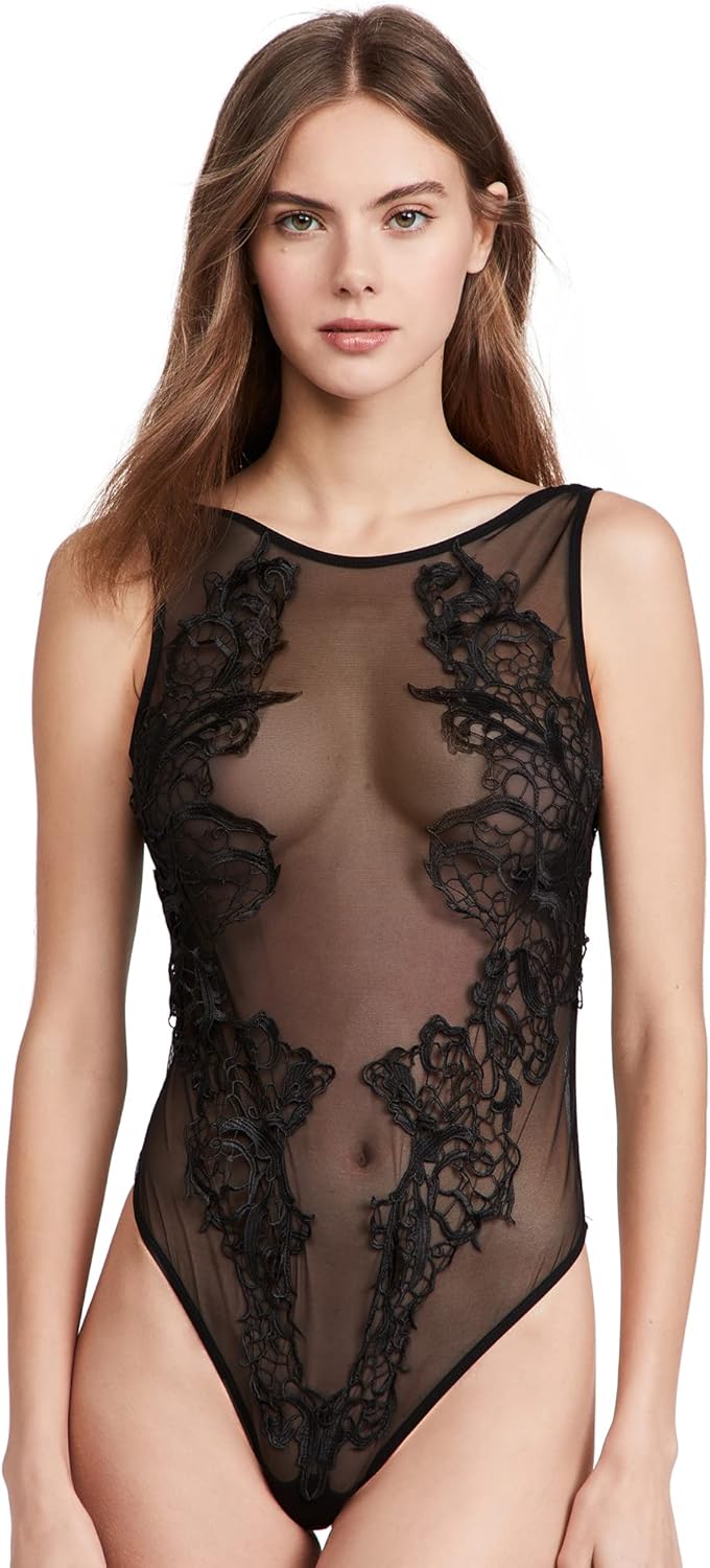 Bluebella Women's Etienne Thong Bodysuit