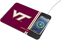 Vista 46 de SOAR NCAA Almohadilla de ratón unisex con carga inalámbrica para teléfono celular