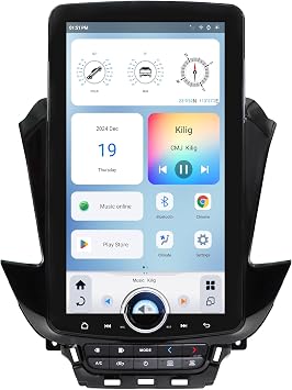 LINKSWELL 15.6" XL T-Style Car Radio for Chevy Tahoe Suburban Yukon XL 2015-2020 Android 11 Car Stereo 8GB+128GB, Wireless CarPlay & Android Auto, X Knob Control,4G LTE,Dual WiFi,16 Band EQ