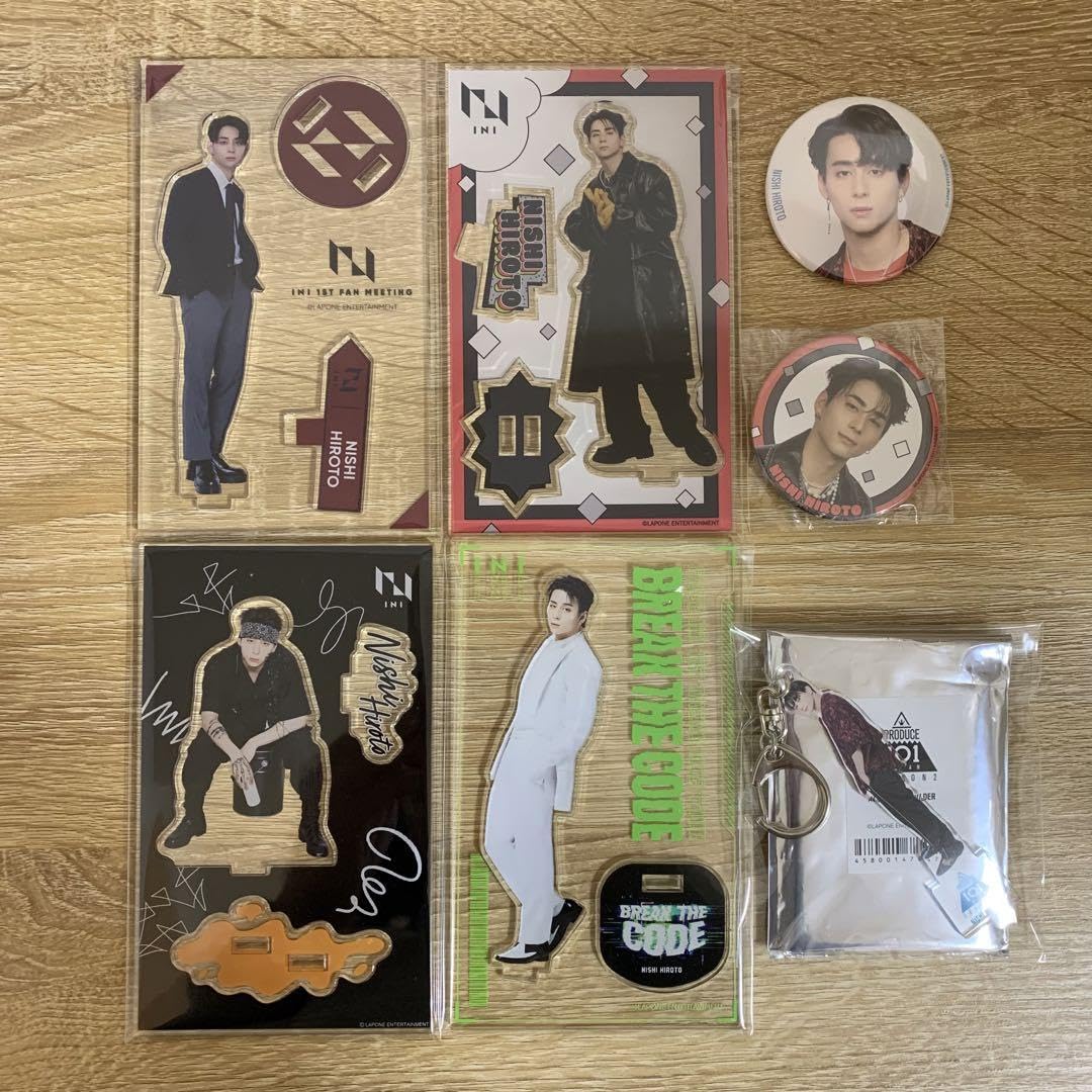 Amazon.co.jp: INI 西洸人 グッズセット （アクスタ、トレカ、生写真  