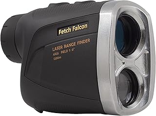Fetch Falcon OLED Laser Golf Range Finder Up to 2500YD (2023 Third Generation, 6X Maganification High Precision, Slope Mode with Scan) Pole Flag Locking Vibration