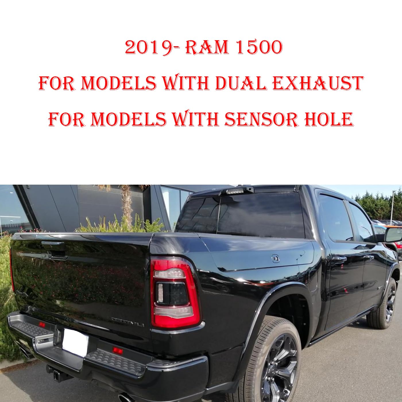 Rear Bumper Assembly NON Sensor Hole - Key Features