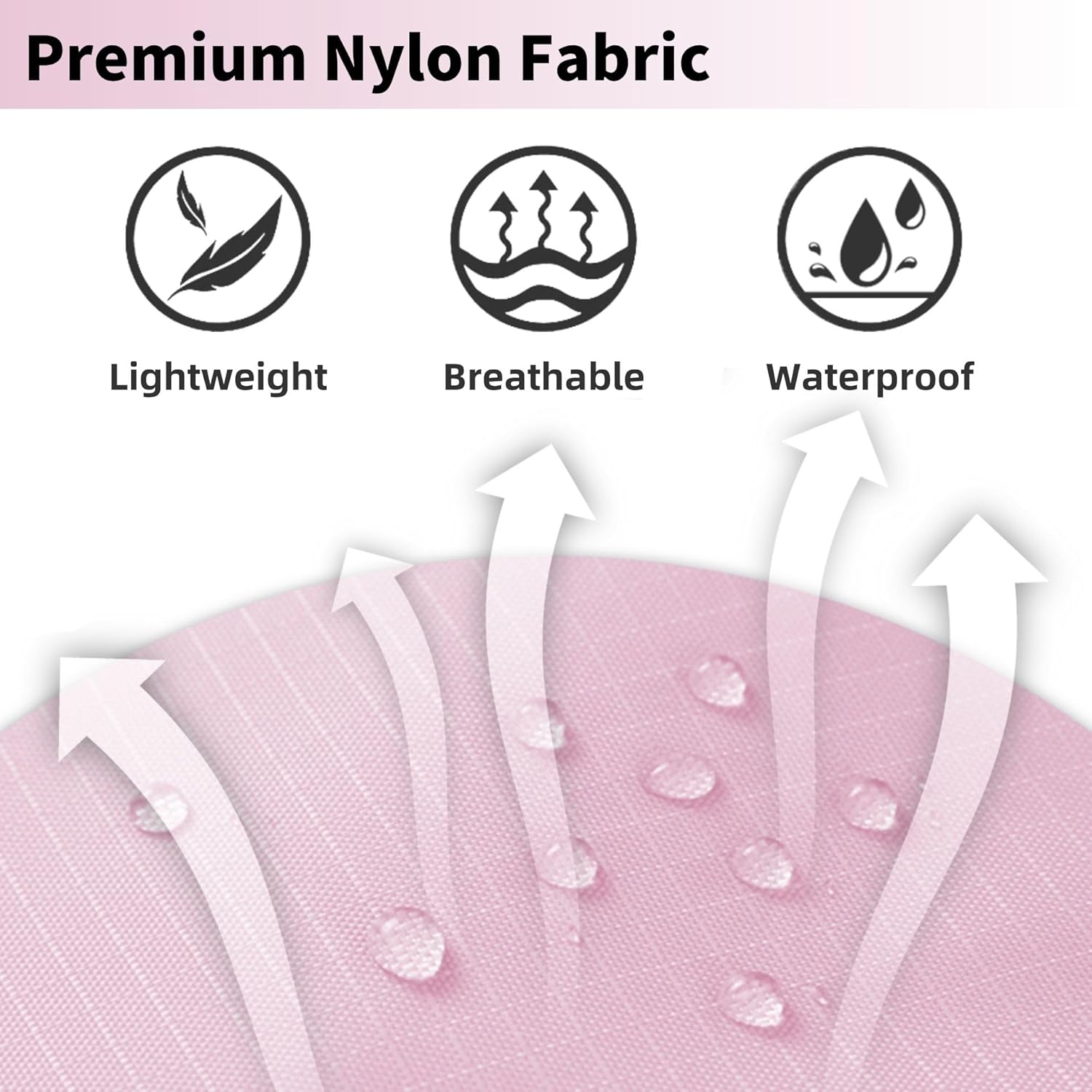 tianzong Travel Shoe Bag with Handle Holds 2 Pairs of Shoes, Shoe Packing Cubes for Travel (Pink, 2 Pack) - Image 2