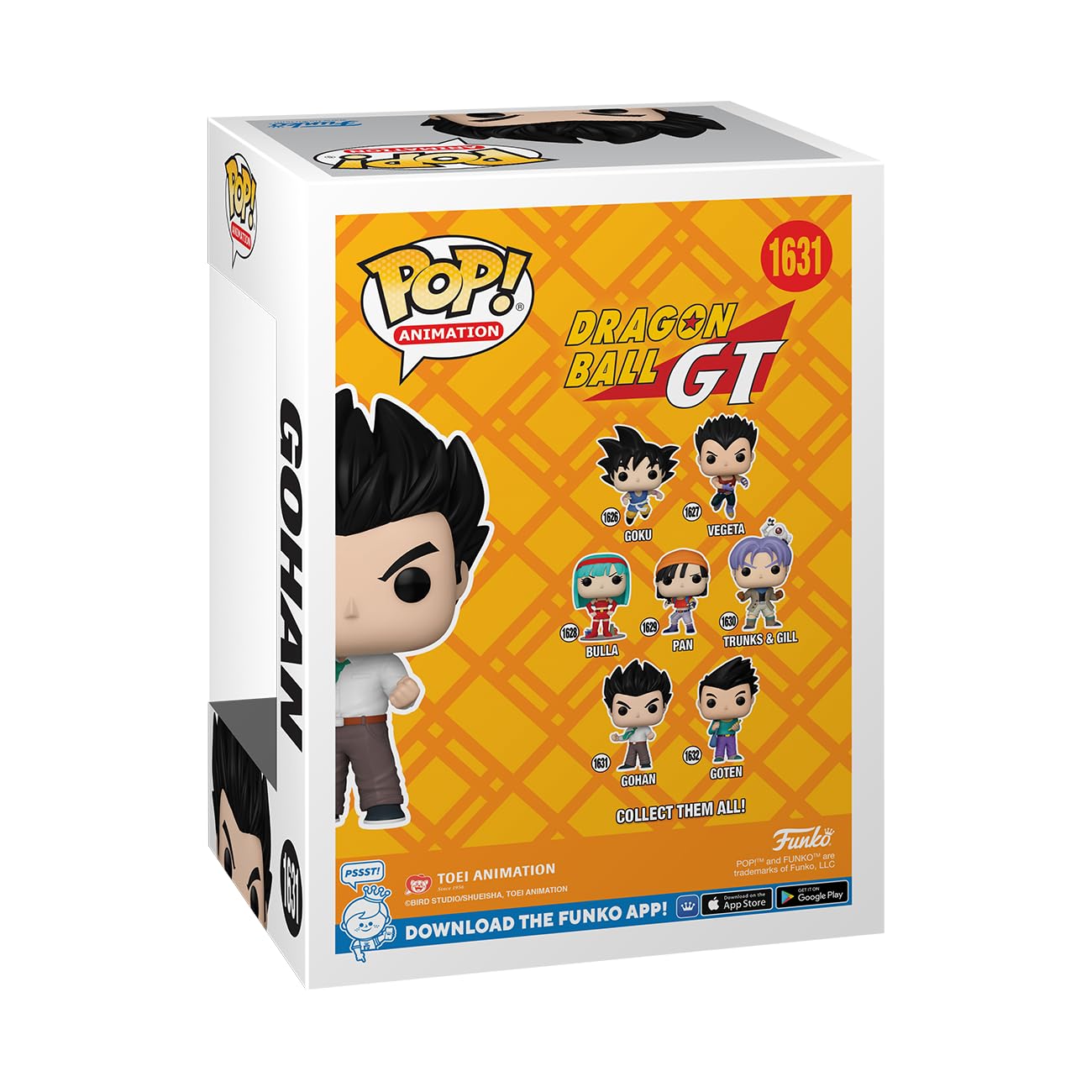Funko Pop! Animation: DBGT, Gohan, Dragon Ball GT, Collectable Vinyl Figure, Gift Idea, Official Merchandise - Image 3