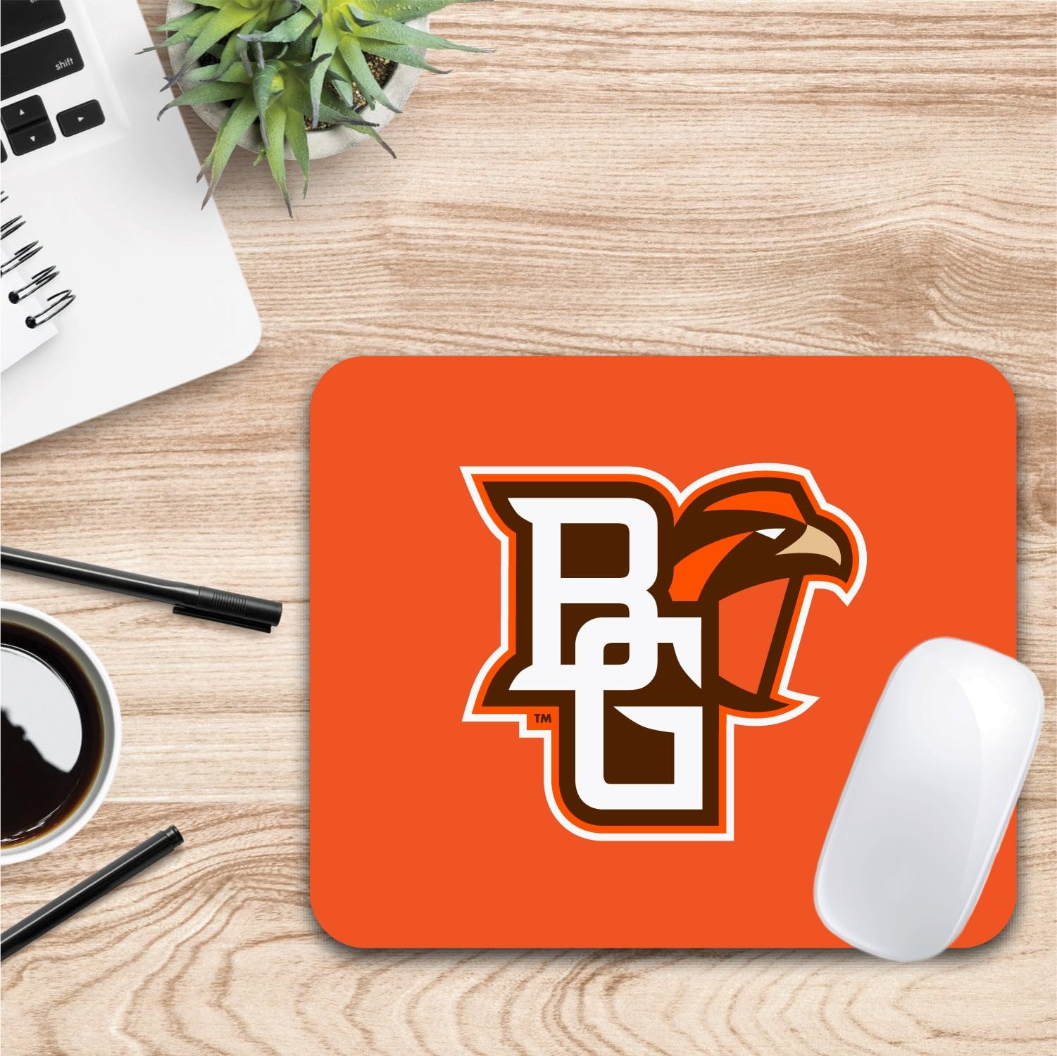 Mouse Pad, Fabric, Bowling Green State University Standard/Triple Wordmark