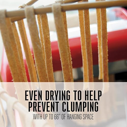 Miniatura 3 de Weston Bamboo Pasta Secador 53-0201 10 brazos de secado 16 de alto 14 de ancho tiendas planas