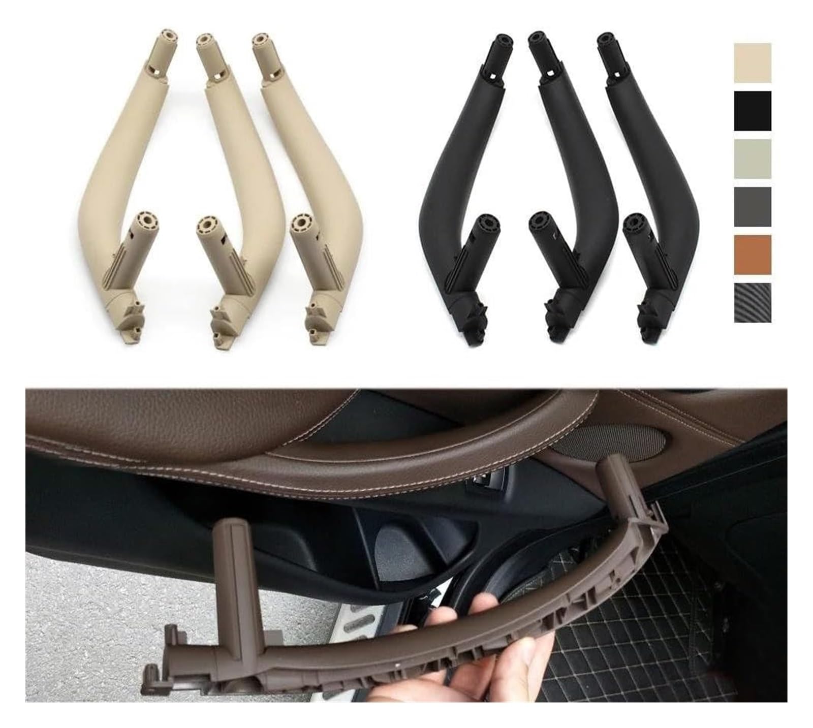 Amazon | 車内インナードアプルハンドル 用 X5 X6 F15 F16 2014-2018