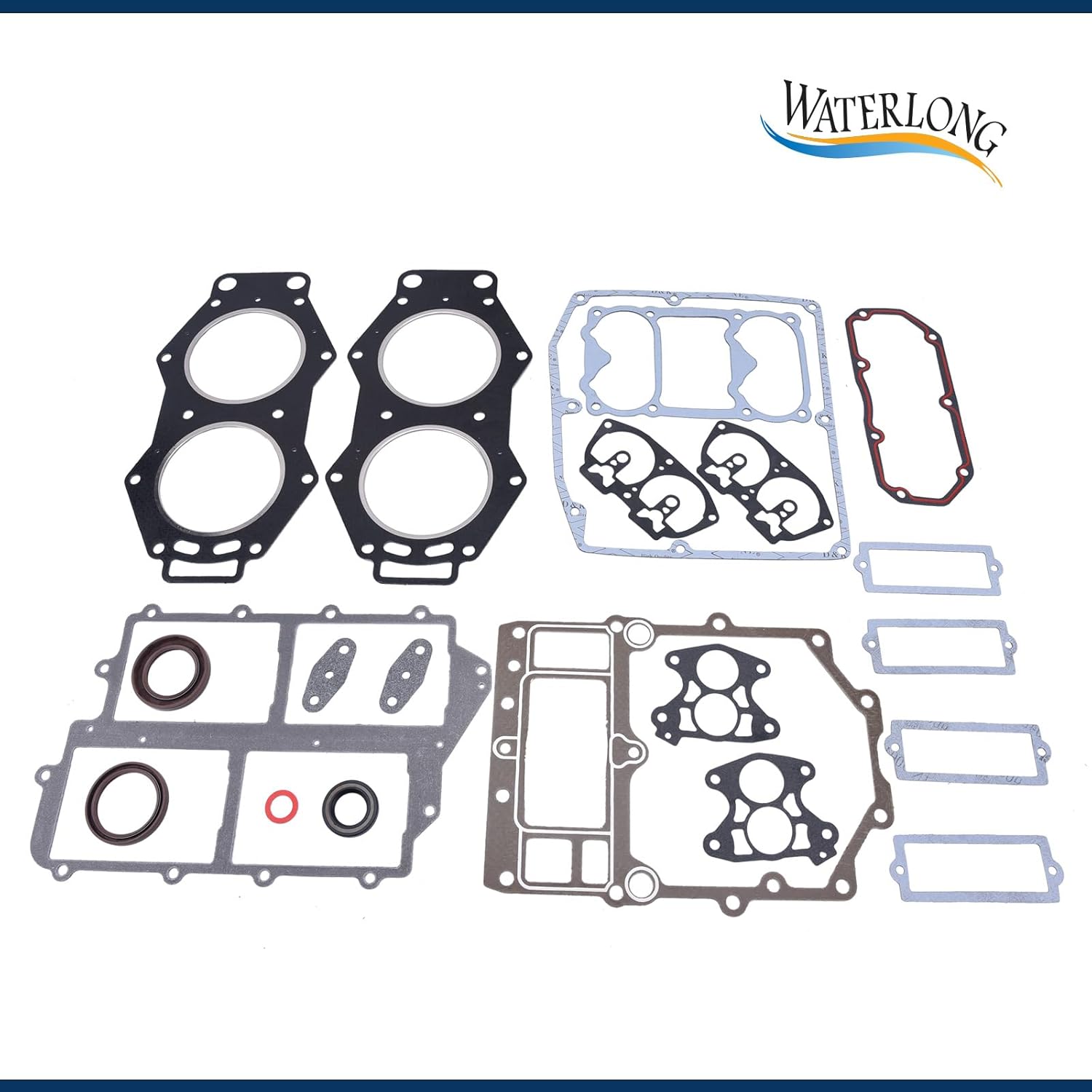 6E5-W0001-A1 Power Head Gasket Kit Replace for Yamaha Outboard 100HP 115HP 130HP 2 Stroke
