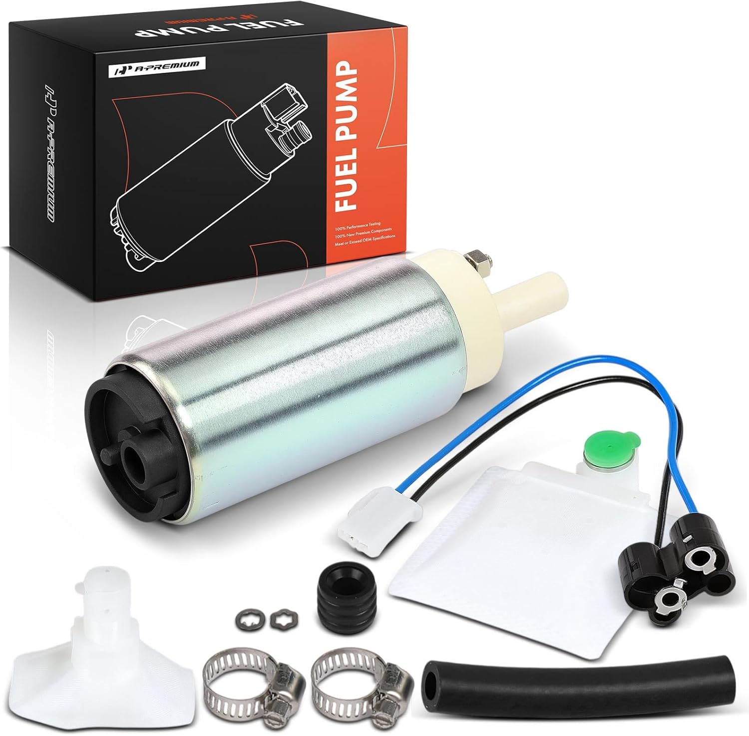 A-Premium In-Tank Electric Fuel Pump Compatible with Honda CBR1000RR 2004-2007, CBR600RR 2003-2006