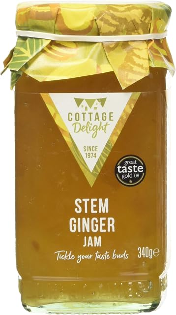 Cottage Delight Stem Ginger Jam 340 g