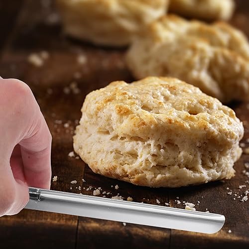 Miniatura 8 de BESTonZON 2 piezas de barredoras de migas de restaurante, limpiador de migas de mesa, raspador de migas de acero inoxidable, herramienta de migas