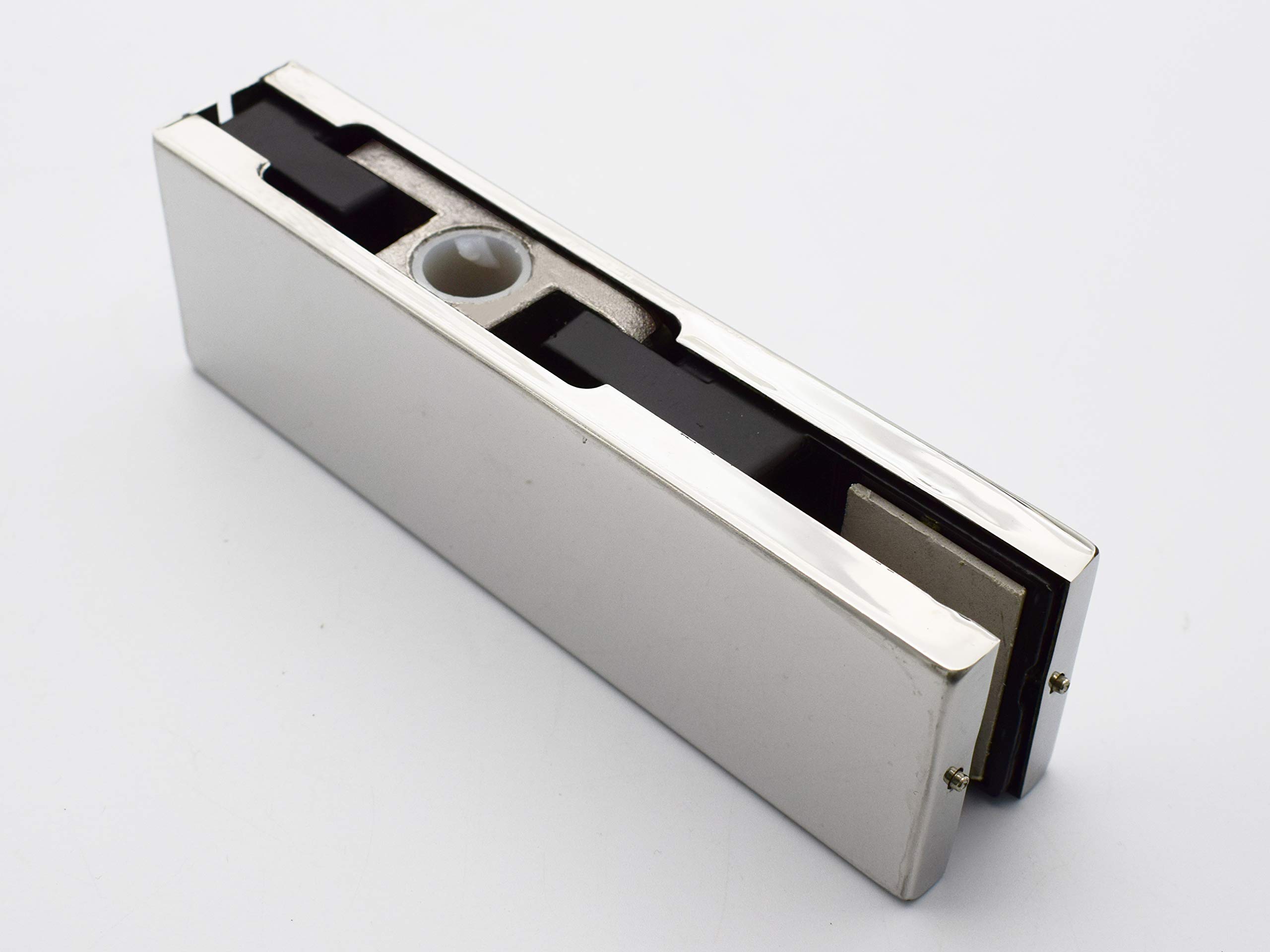 RAB Stainless Steel Glass Door Top Patch Fitting Series Accessories(Code:- PF-0020, Round Hole)