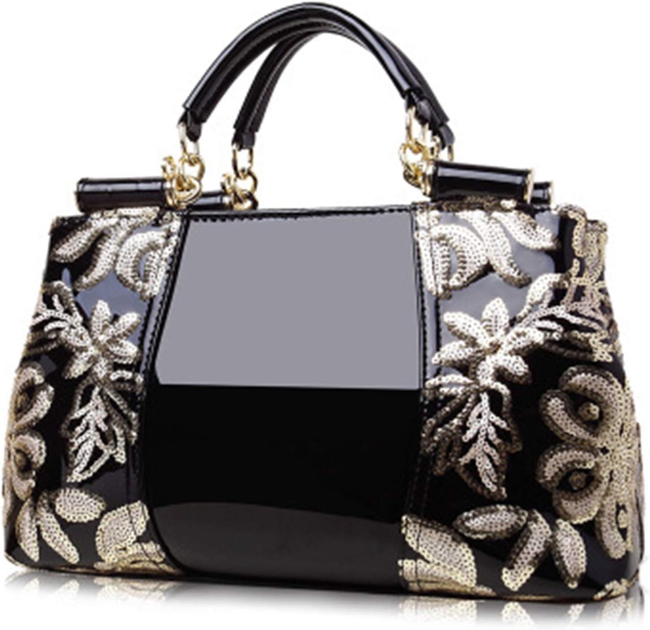 FuDai Women Embroidery Handbags Top-handle Bags Tote Satchel Shoulder Bags