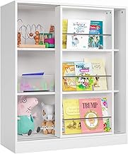 toy cabinet with doors