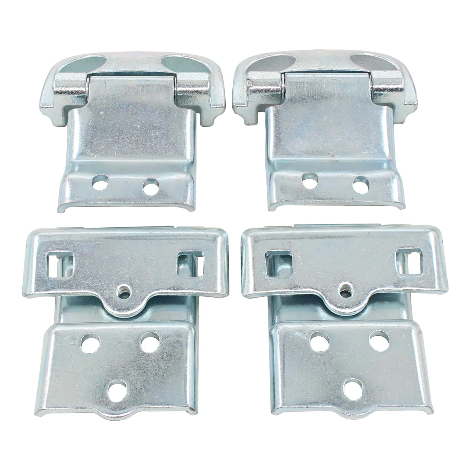 HouYeen Pack of 4 Rear Upper and Lower Left and Right Door Hinge for Ci-troen Relay mk1 2002-2006 Re-Lay mk2 2006-onwards for Fiat Ducato 2001-onwards Peu-geot Boxer 2006-onwards