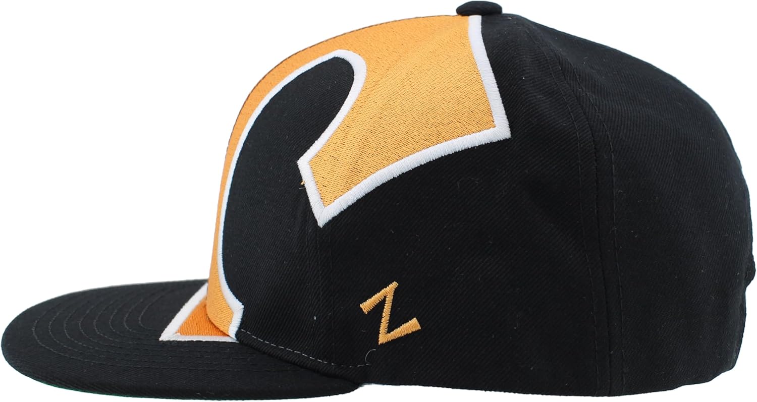ZHATS NCAA Officially Licensed Adjustable Snapback Hat Flat Bill Z11 Retro Over The Top - Image 6