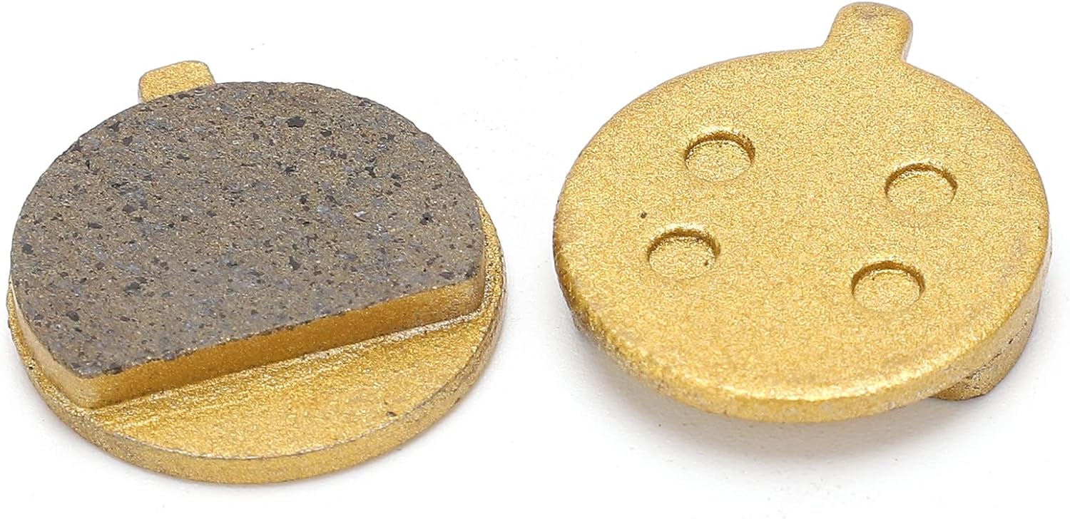 Scooter Brake Pads 4 Pair Electric Scooter Disc Brake Pad Copper Based Round Brake Pad for