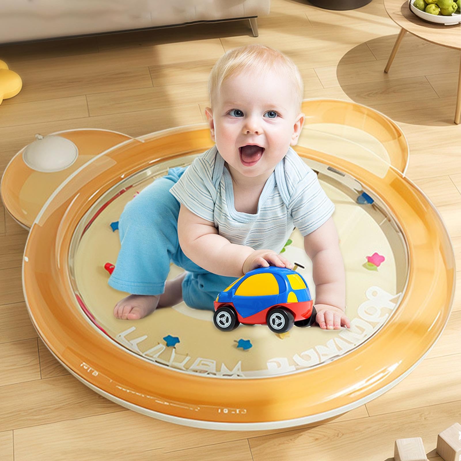 Tappetino Acqua Neonato Centro Attività Sensoriale Interattivo per lo | Tappetino Sensoriale Gonfiabile Acqua Pavimento Per Bambini Asilo Interno Esterno Casa Viaggio