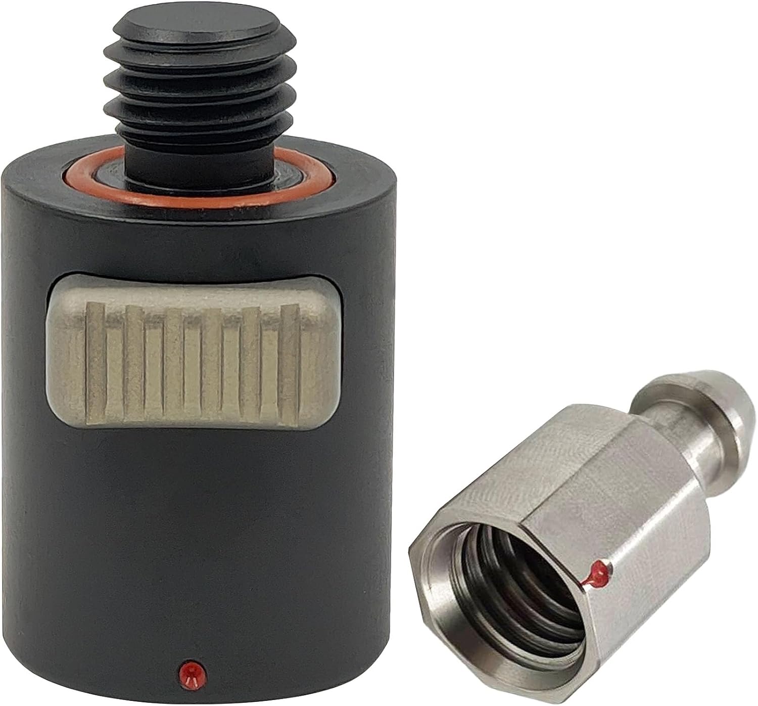 GPS Quick Release Adapter for Trimble Topcon & Sokkia GPS GNSS RTK Total Station Prism Pole, Quick Release Connect Adapter Mount Bracket