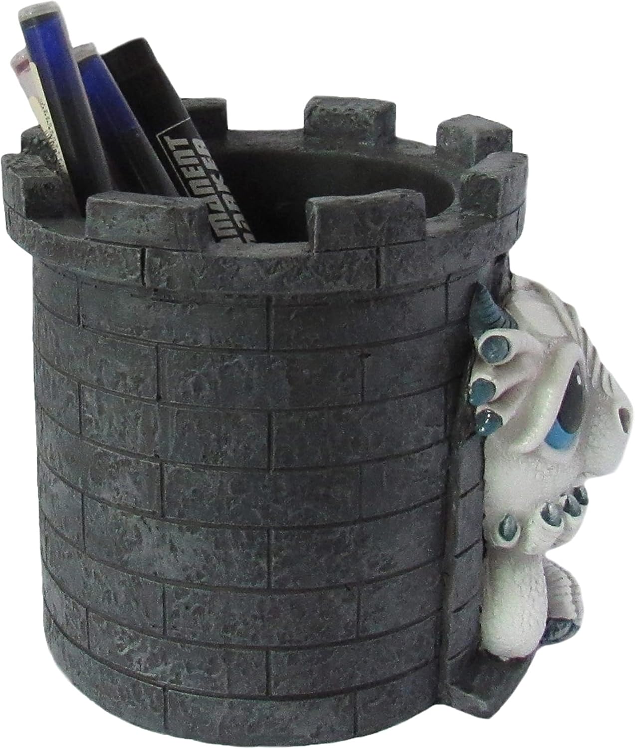 World of Wonders Dreamland Dragon Castle Pen Holders Caddy (Crystal)