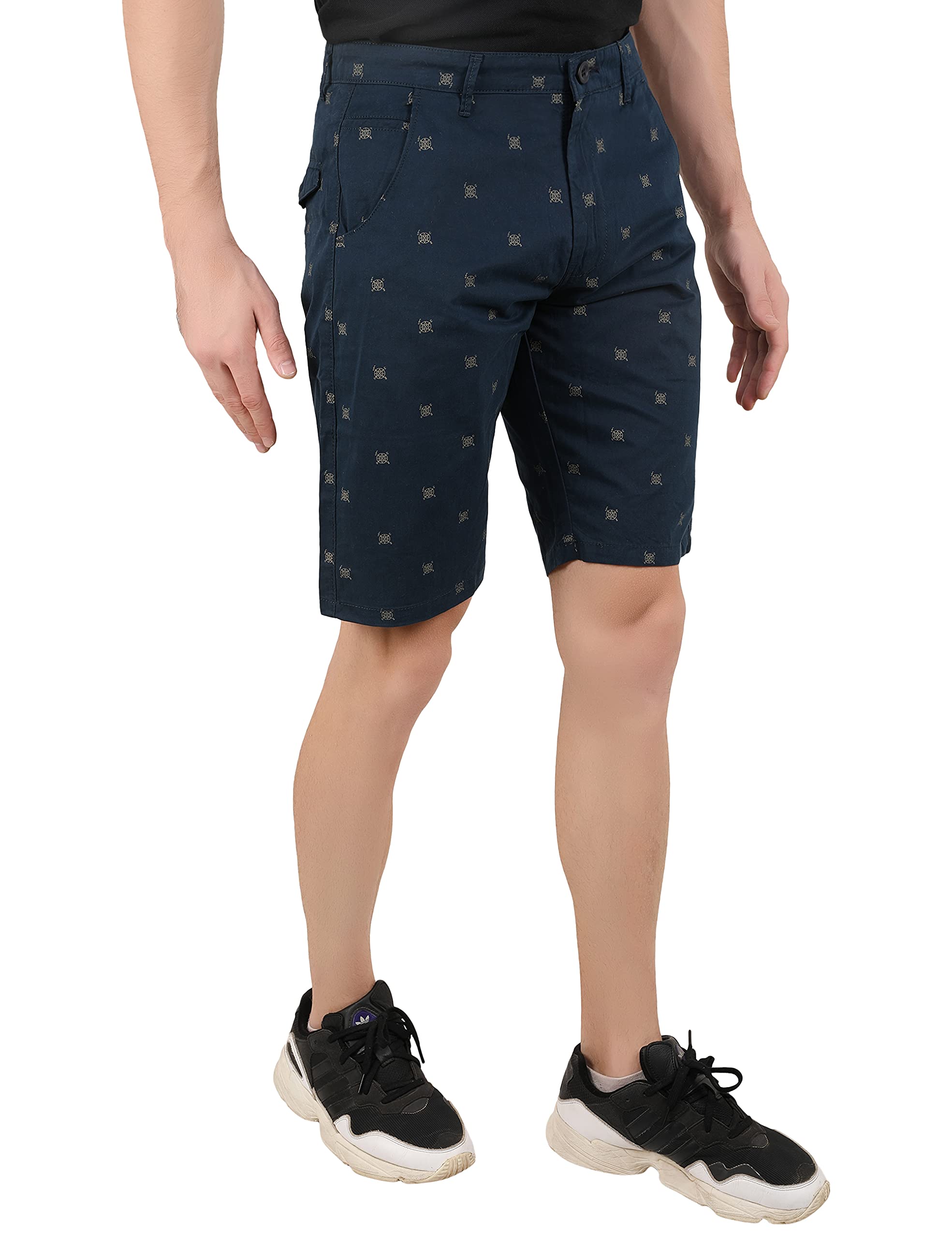 STYLE ACCORD Men Printed Chino Shorts