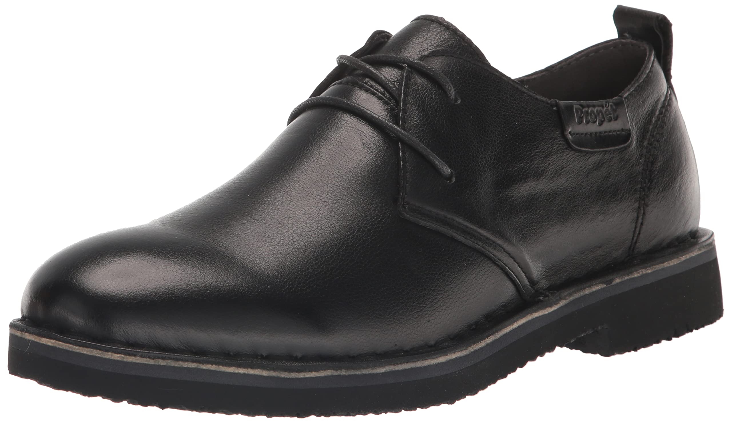 Propét Men's Finn Oxford, Black, 8.5 UK