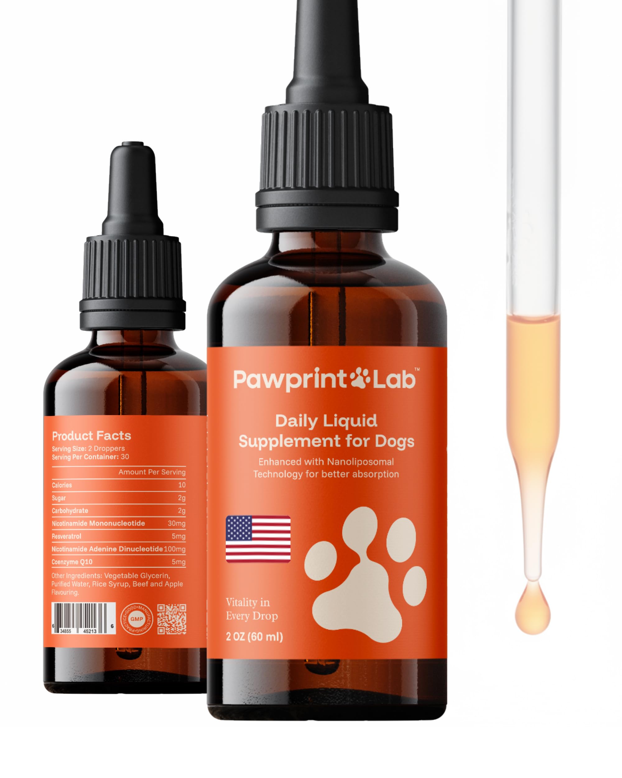 PAWPRINT LAB Nanoliposomal Drops