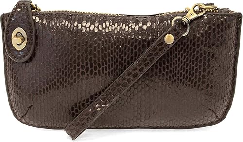 Joy Susan Pulsera cruzada para mujer Python Clutch